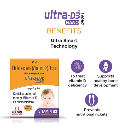 Vitabiotics Ultra D3 Nano Drops